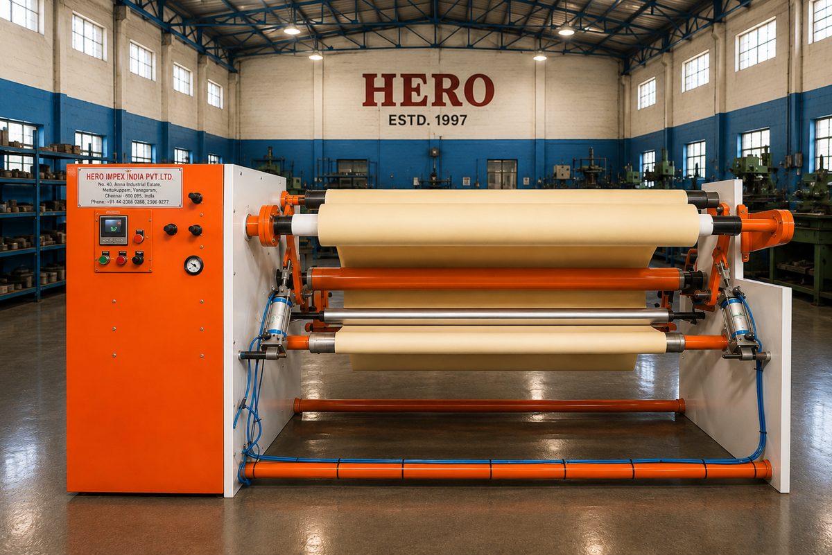 Log Rewinding Machine (Turret Type)