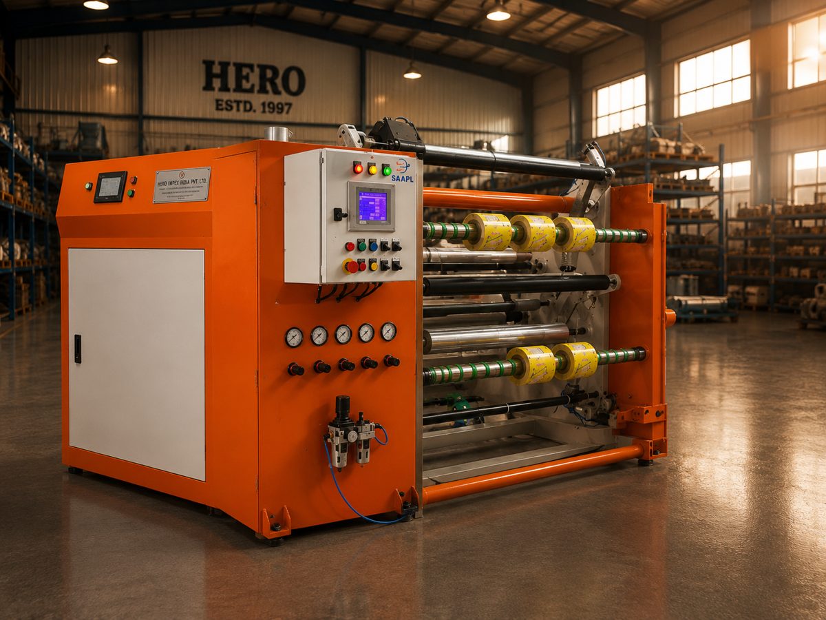 Cantilever Type Slitter Rewinder