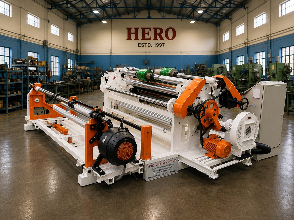 Surface Type Slitter Rewinder