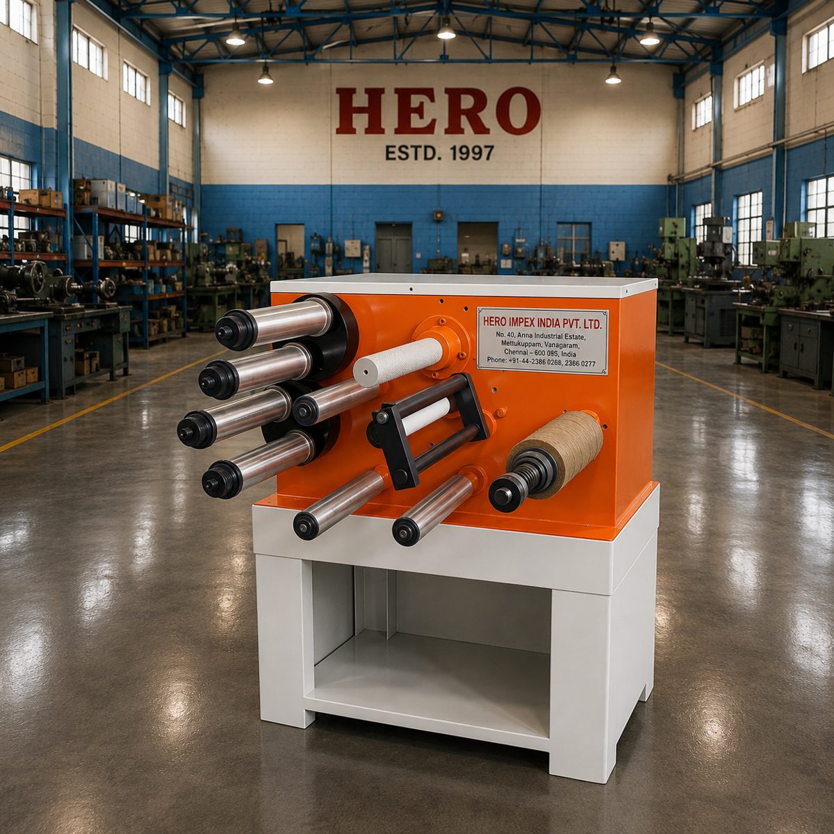 Automatic Micro Slitter Rewinder
